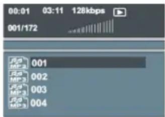 00:01 03:11 128kbps 001/172 MP3 001 MP3 002 MP3 003 MP3 004