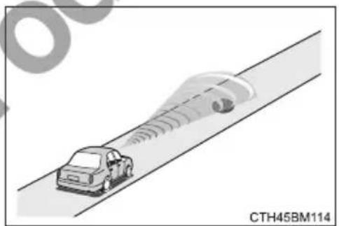 TOYOTA Corolla hatchback hybrid (2017) - Conditions under which the system may operate even if there is no possibility of a collision - 7