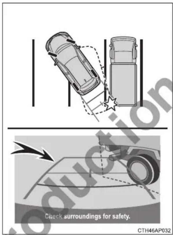 Check surroundings for safety. CTH46AP032