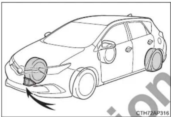 TOYOTA Corolla hatchback hybrid (2017) - Replacing a flat tire - 1