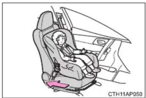 TOYOTA Corolla hatchback hybrid (2017) - ■When installing a child restraint system - 2