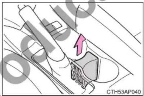 TOYOTA Corolla hatchback hybrid (2017) - Cup holders - 3