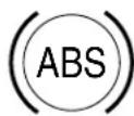 Mercury Sable (2004) - ABS warning lamp - 1