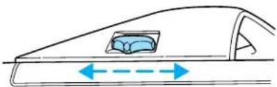 Mercury Sable (2004) - LUGGAGE RACK (IF EQUIPPED) - 1