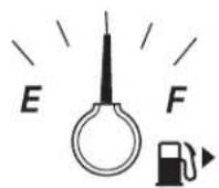 Mercury Sable (2004) - Fuel gauge: Indicates - 1