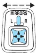 Mercury Sable (2004) - Power side view mirrors - 1
