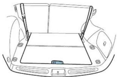 Mercury Sable (2004) - 3rd seat (if equipped) (wagon only) - 1