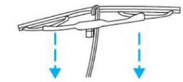 Mercury Sable (2004) - Changing the wiper blades - 2