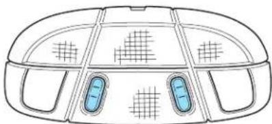 Mercury Sable (2001) - Map lamps/dome lamp (without moon roof) - 1
