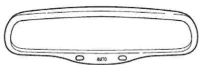 Mercury Sable (2001) - Automatic dimming inside rear view mirror (if equipped) - 1