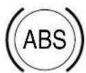 Mercury Sable (2001) - ABS warning lamp - 1