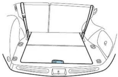 Mercury Sable (2001) - 3rd seat (if equipped) (wagon only) - 1