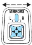 Mercury Sable (2001) - Power side view mirrors - 1
