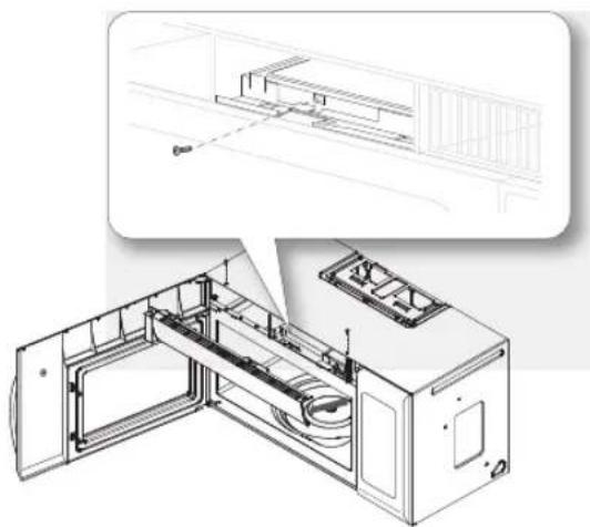 SAMSUNG ME21F707MJT - REEMPLAZO DE LA LUZ DEL HORNO - 1