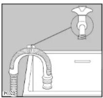 ELECTROLUX EWF14115 - Avlopp - 1