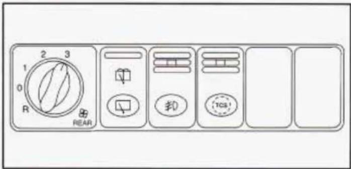 1 0 R 2 3 REAR 抄 TCS