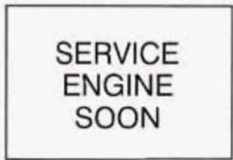 SERVICE ENGINE SOON
