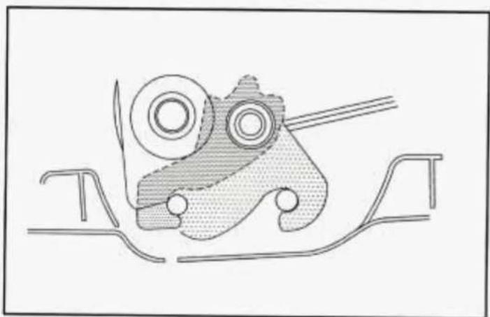 Technical line drawing of a mechanical component with no visible text or symbols