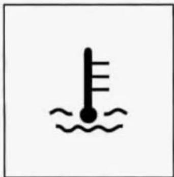 Simple thermometer icon with water level, no text or symbols present