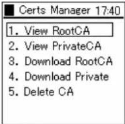 HITACHI IP5000 - Certs Manager - 2