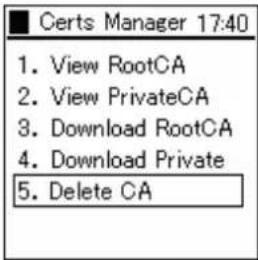 HITACHI IP5000 - Certs Manager - 14