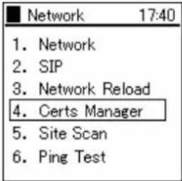 HITACHI IP5000 - Certs Manager - 1