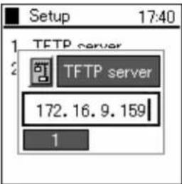 HITACHI IP5000 - TFTP server - 2