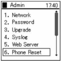 HITACHI IP5000 - Phone Reset - 1