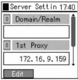 HITACHI IP5000 - Server Settings - 2