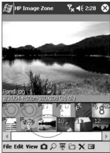HP iPAQ h6365 - How Do I View Pictures That I've Already Taken? - 1