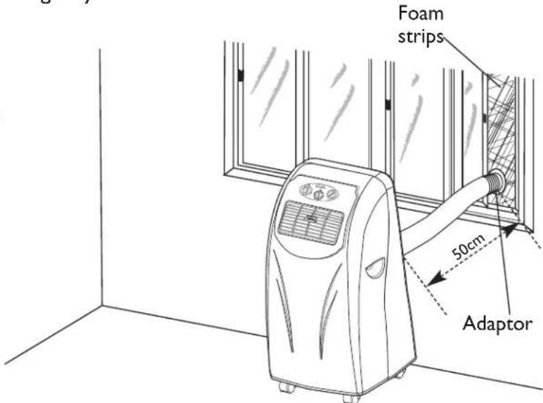 Foam strips 50cm Adaptor