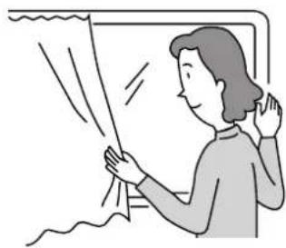 HITACHI RAS-18CH7 - curtain or blinds - 1