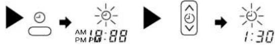 ▶ → [IMAGE] → [●] → [●] AM 10:88 PM 10:88 1:30