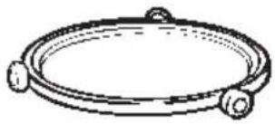 AEG MCC257-M - Turntable installation - 1