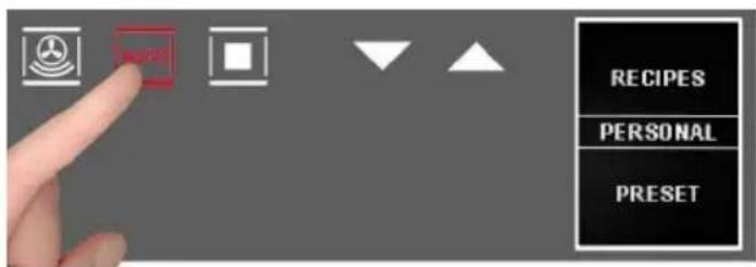 RECIPES PERSONAL PRESET