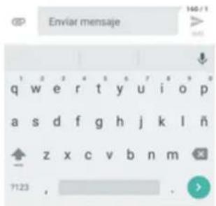 Enviar mensaje 7123 ,