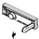PURE Highway H240Di - Removing a USB drive - 2