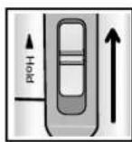 SAMSUNG Voice yepp BR-1640 - Slide the Hold switch up. - 2