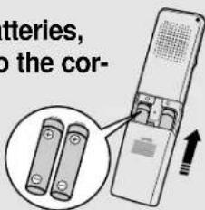 batteries, to the cor-
