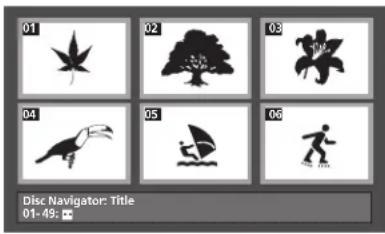01 02 03 04 05 06 Disc Navigator: Title 01-49