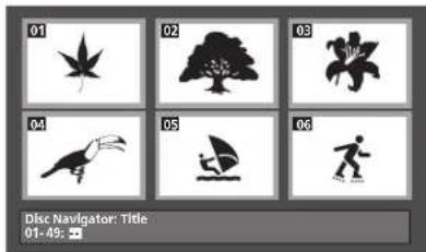01 02 03 04 05 06 Disc Navigator: Title 01-49: