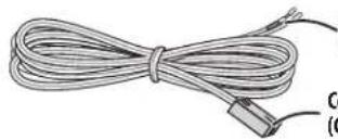 Coiled cable with a small rectangular connector attached, no visible text or symbols