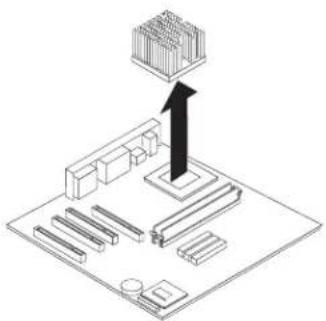 IBM 8312 - Replacing a microprocessor - 1