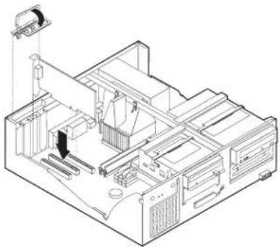 IBM 8306 - Installing adapters in Types 8305, 8306, 8309, and 8313 - 2