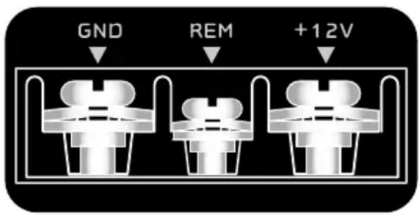 GND REM +12V