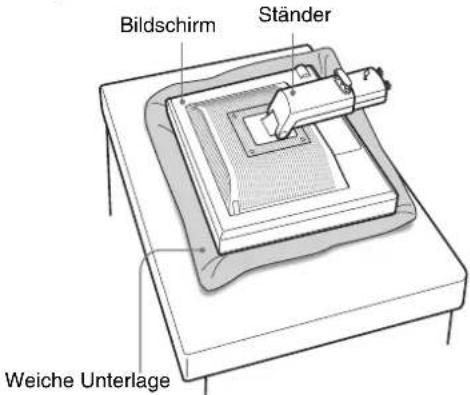 Bildschirm Ständer Weiche Unterlage