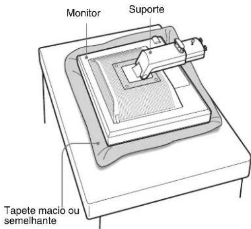 Monitor Suporte Tapete macio ou semelhante