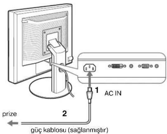 prize 2 1 AC IN güç kablosu (sağlanmıştır)