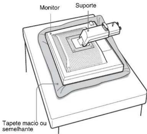 Monitor Suporte Tapete macio ou semelhante