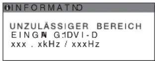 SONY SDM-S73E - Wenn „xxx.xkHz/ xxxHz“ auf dem Bildschirm erscheint - 2